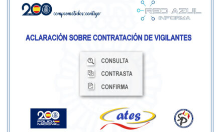 Aclaración sobre contratación de vigilantes