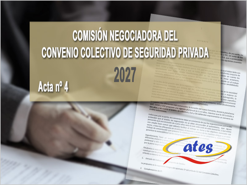Convenio Colectivo 2027, acta nº 4