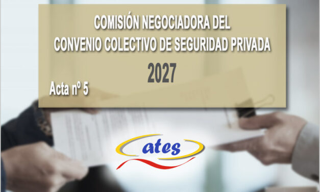 Convenio Colectivo 2027, acta nº 5