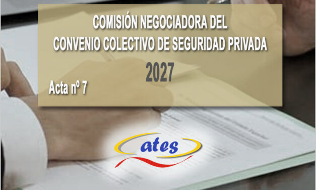 Convenio Colectivo 2027, acta nº 7