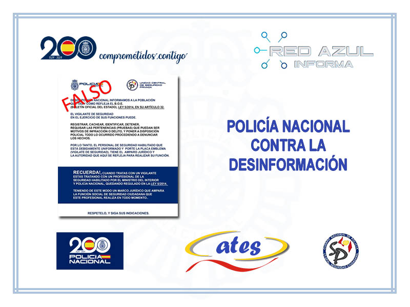 Policía Nacional contra la desinformación
