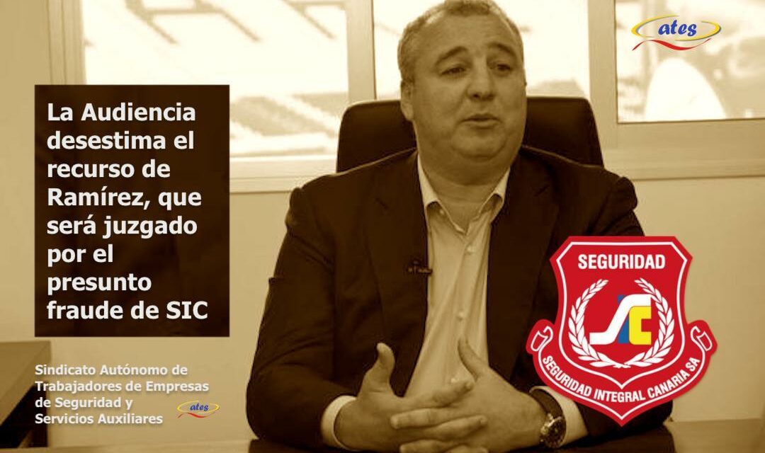 La Audiencia desestima el recurso de Ramírez, que será juzgado por el presunto fraude de SIC