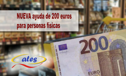 NUEVA ayuda de 200 euros para personas físicas