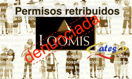 ATES presenta denuncia contra Loomis por impago de los permisos retribuidos