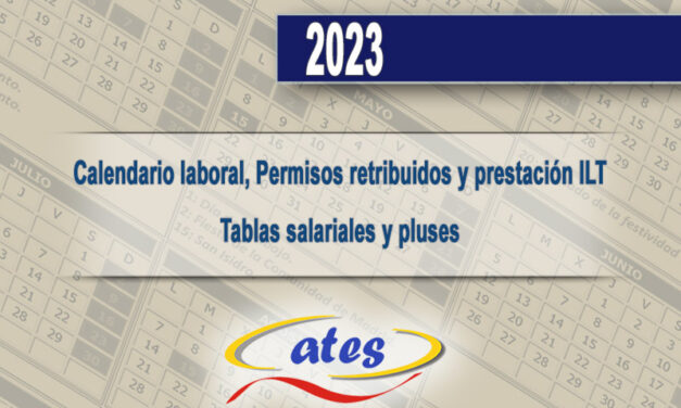 Calendario Laboral y Tablas Salariales 2023