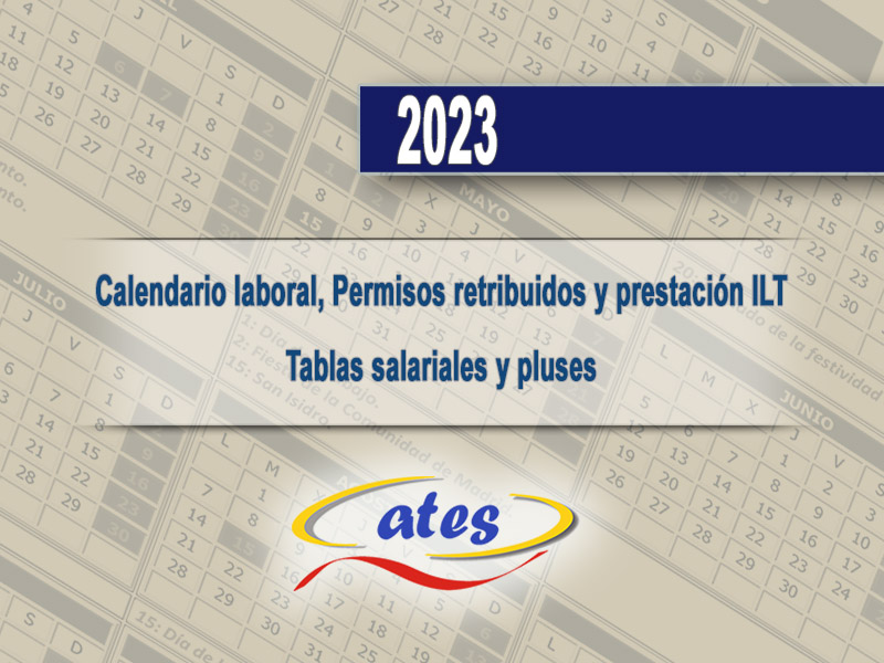 Calendario Laboral y Tablas Salariales 2023