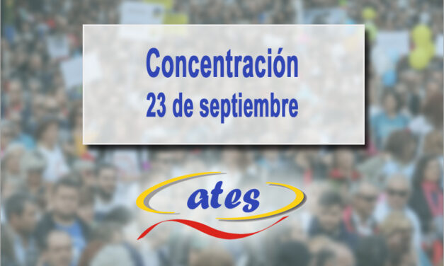 Concentración el día 23 de septiembre