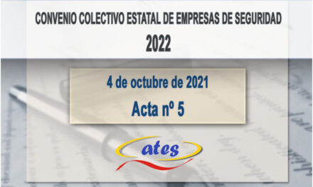 Convenio Colectivo 2022, acta N.º 5