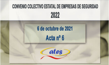Convenio Colectivo 2022, acta N.º 6