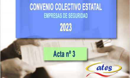 Convenio Colectivo 2023, acta nº 3