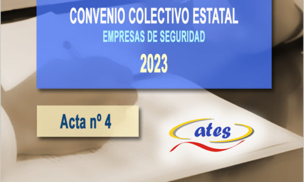 Convenio Colectivo 2023, acta nº 4