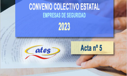 Convenio Colectivo 2023, acta nº 5