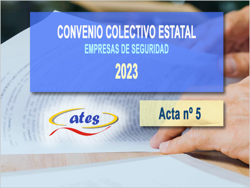 Convenio Colectivo 2023, acta nº 5