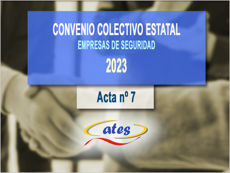 Convenio Colectivo 2023, acta nº 7
