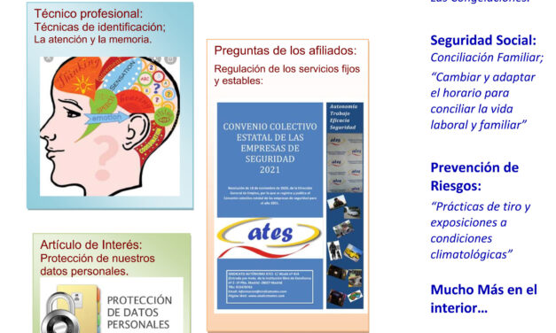 Revista ATES del mes de septiembre de 2021