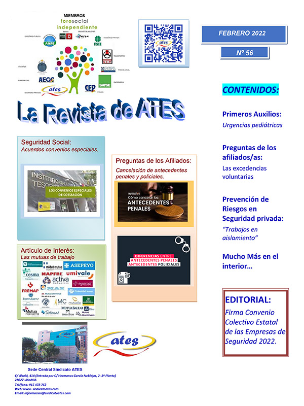 Revista ATES mayo 2021