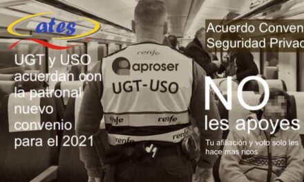 UGT y USO nos venden por 10€ a la patronal