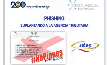 Phishing suplantando a la Agencia Tributaria