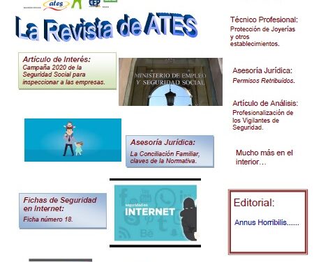 Revista Ates mes diciembre de 2020