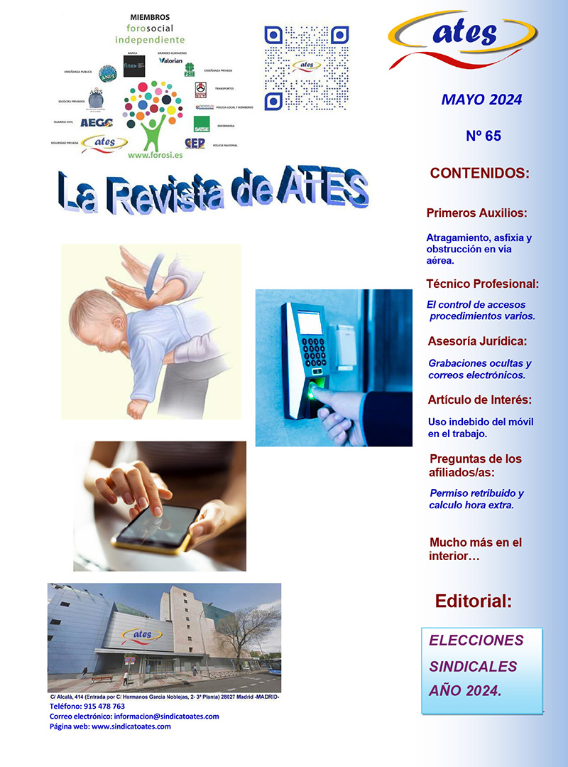 Revista ATES mayo 2021