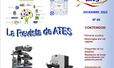 Revista ATES del mes de diciembre de 2022