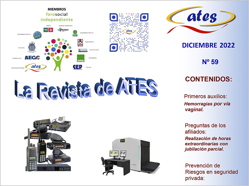 Revista ATES del mes de diciembre de 2022