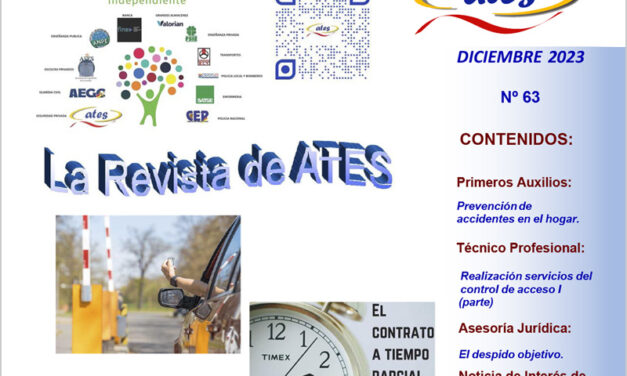 Revista ATES del mes de diciembre de 2023