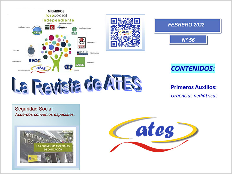 Revista ATES del mes de febrero de 2022