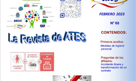 Revista ATES del mes de febrero de 2023