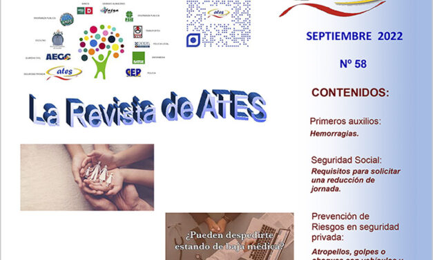 Revista ATES del mes de septiembre de 2022