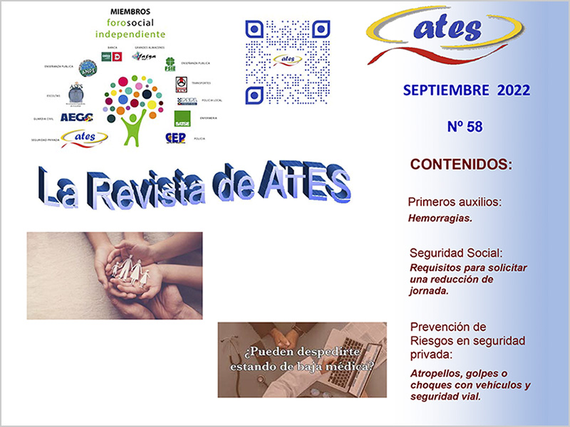 Revista ATES del mes de septiembre de 2022