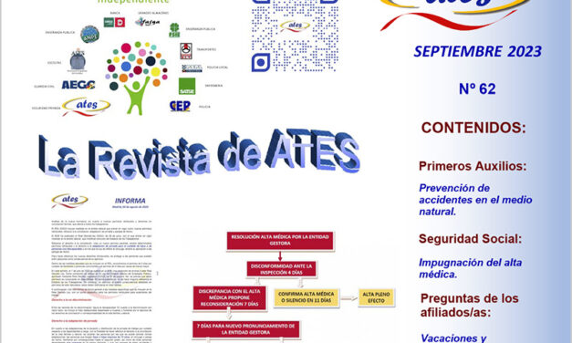 Revista ATES del mes de septiembre de 2023