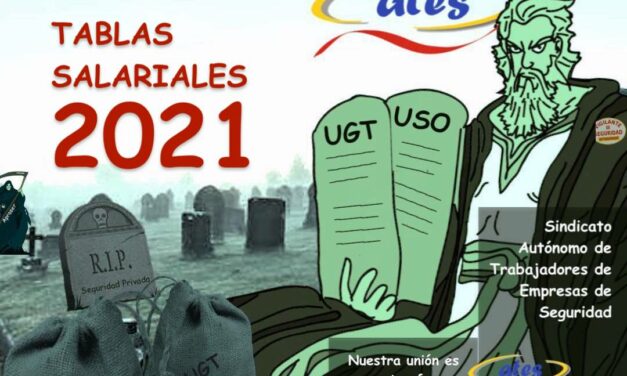 Tablas salariales año 2021